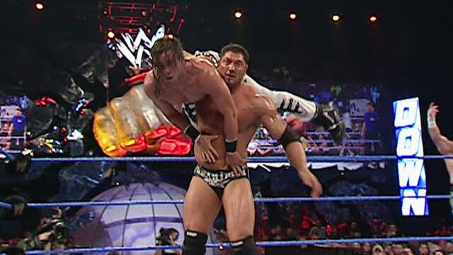 MNM vs. Eddie Guerrero & Batista: WWE Tag Team Championship Match - SmackDown, November 4, 2005