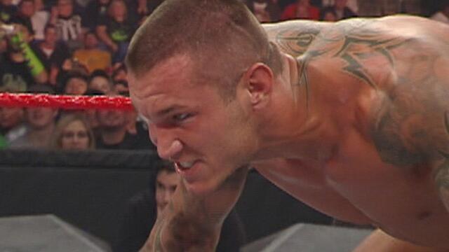 Batista vs. Randy Orton: Armageddon 2008 background