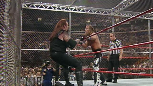 The Undertaker vs. Shawn Michaels: Badd Blood 1997 - Hell in a Cell Match background