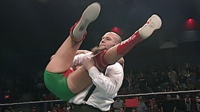 Balls Mahoney & Axl Rotten vs. Roadkill & Danny Doring vs. The FBI: Guilty as Charged 1999 - Triple Threat Elimination Match