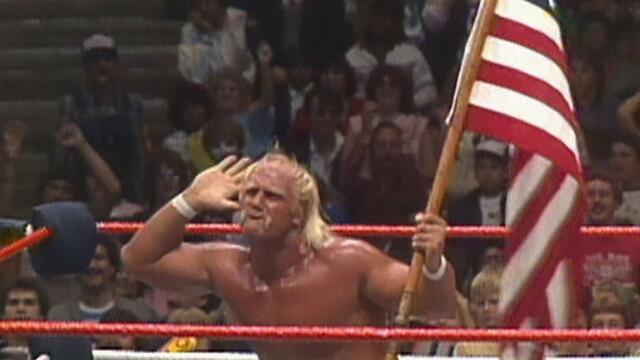 Hulk Hogan vs. Nikolai Volkoff - WWE Championship Flag Match: Saturday Night's Main Event, October 5, 1985
