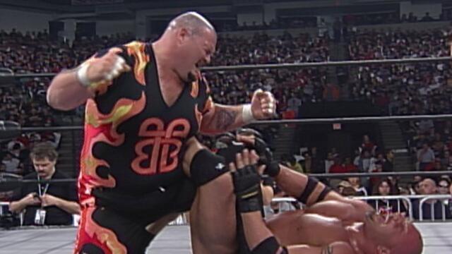 Goldberg vs. Bam Bam Bigelow: SuperBrawl IX background