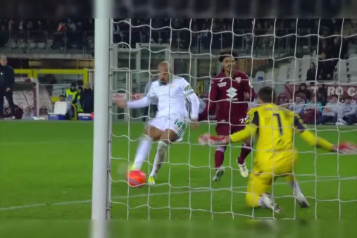 [Goal] It finally comes! Dybala squares the ball, Malen slots home easily for his first goal since joining