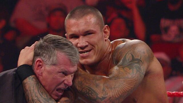 Mr. McMahon vs. Randy Orton: Raw, April 6, 2009 background