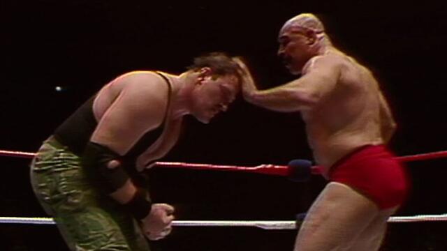 Sgt. Slaughter vs. The Iron Sheik: April 23, 1984