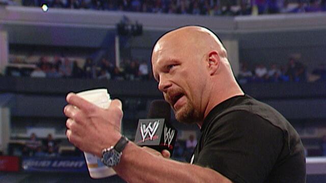"Stone Cold" Steve Austin's surprise appearance: Raw, April 4, 2005