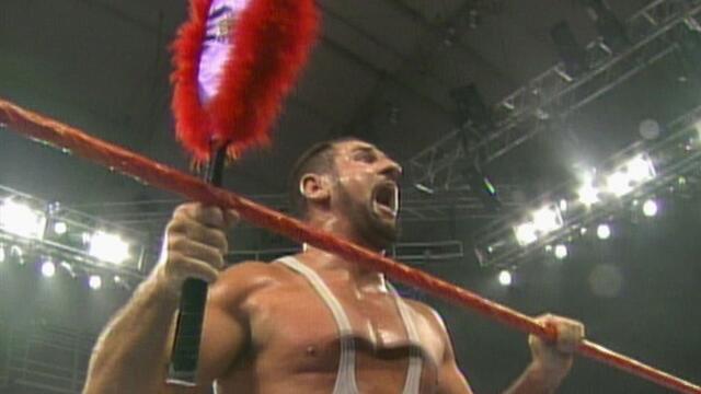 The Bushwhackers vs. The Heavenly Bodies: WWE Wrestling Challenge, May 8, 1994 backdrop