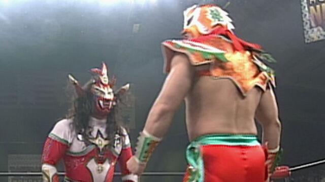 Ultimo Dragon vs. Jushin "Thunder" Liger: Nitro, December 30, 1996 background