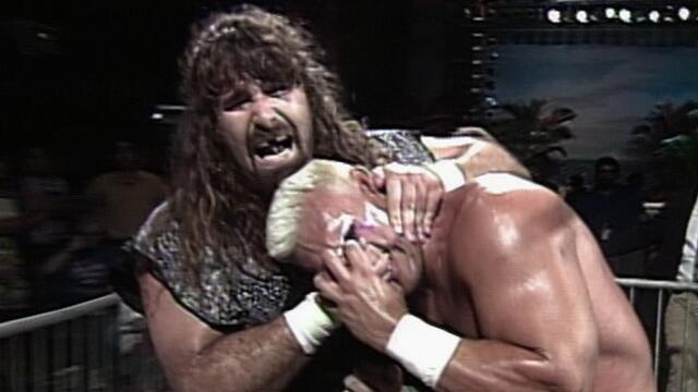 Sting vs. Cactus Jack: Beach Blast 1992 background