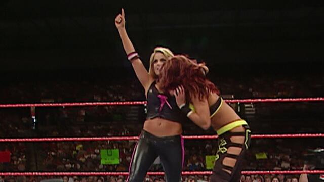 Trish Stratus vs. Melina: Raw, July 10, 2006 backdrop