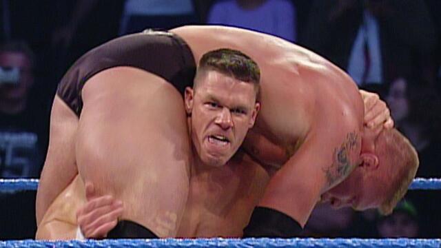 Brock Lesnar vs. A-Train: SmackDown, April 24, 2003