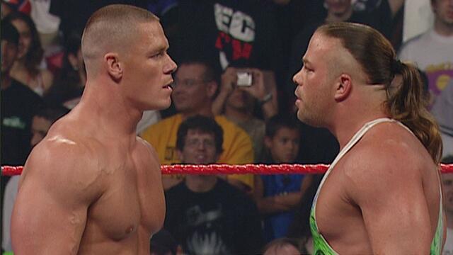 Rob Van Dam announces he will cash in Money in the Bank at One Night Stand: Raw, May 22, 2006 background