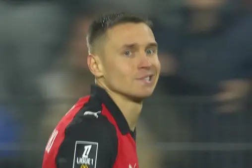 [Highlights] Handball first! Frankowski scores from the wing but fouls earlier