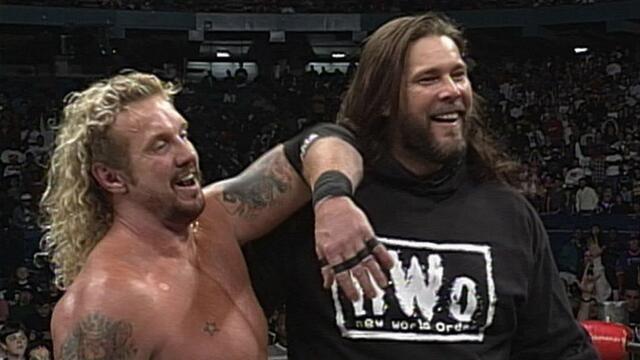 Diamond Dallas Page rejects the New World Order's invitation: Nitro, January 13, 1997 background