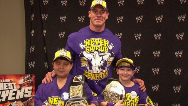 John Cena describes the impact that the WWE Superstars have on Make-A-Wish kids