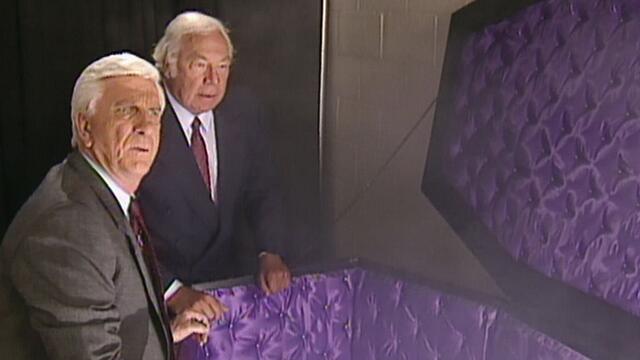 Leslie Nielsen & George Kennedy search for the real Undertaker: SummerSlam 1994 background