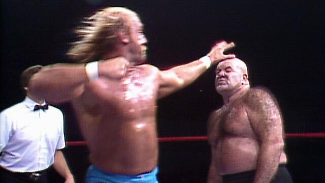 Hulk Hogan vs. George "The Animal" Steele: WWE Championship Match - August 10, 1984