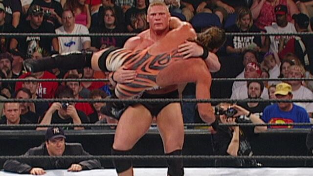 Brock Lesnar vs. Rob Van Dam - King of the Ring Finals: King of the Ring 2002 background
