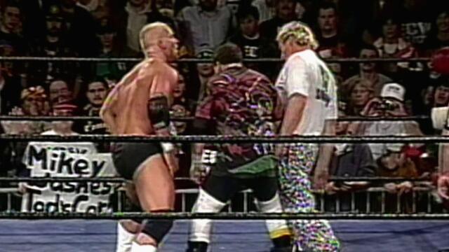 Mikey Whipwreck vs. Steve Austin vs. Sandman - ECW Championship Elimination Match: December to Dismember 1995