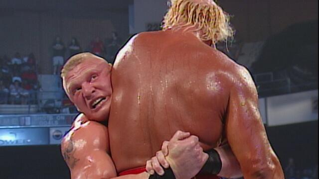 Brock Lesnar vs. Hulk Hogan: SmackDown, August 8, 2002 background