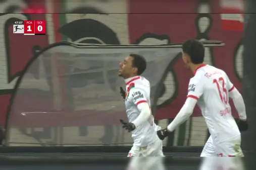 [Goal] First blood! Ginter's own assist leads to Claude Maurice's first-time strike into the net