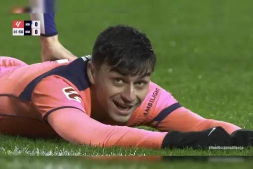 [Highlights] Pedri scores two consecutive shots after Yamal's square pass, final header goes over the bar