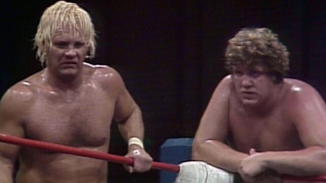 Kevin & David Von Erich & Iceman Parsons vs the Fabulous Freebirds: WCCW, May 28, 1983 background