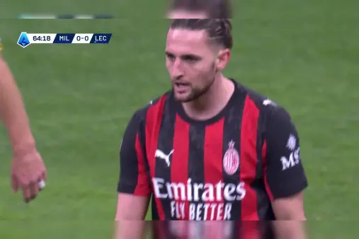 [Highlights] A wild shot! Rabiot receives a pass and blasts it over the goal