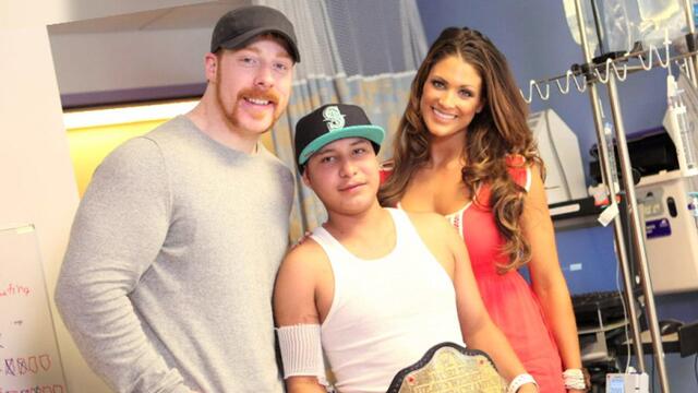 Superstars and Divas visit the kids of Mattel Children's Hospital UCLA