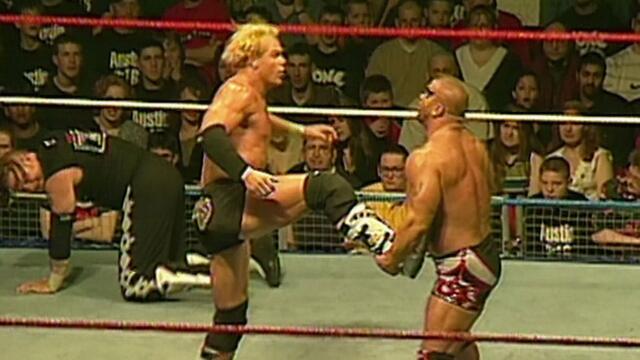 L.O.D. 2000 vs. The New Age Outlaws: Mayhem in Manchester 1998 background