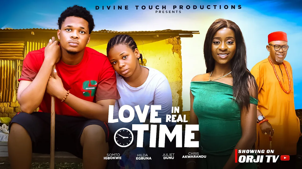 Poster for LOVE IN REAL TIME - EXCLUSIVE NIGERIAN MOVIE/NIGERIAN MOVIES 2026 LATEST MOVIES