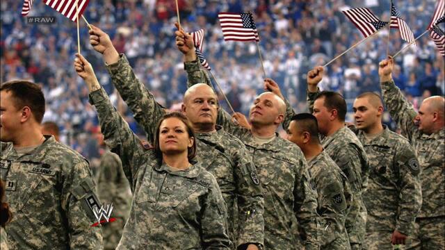 Veterans Day Tribute: Raw, Nov. 12, 2012 backdrop