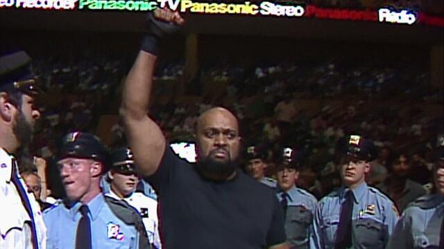 Bad News Brown calls out Bret Hart: Boston Garden, May 7, 1988 background