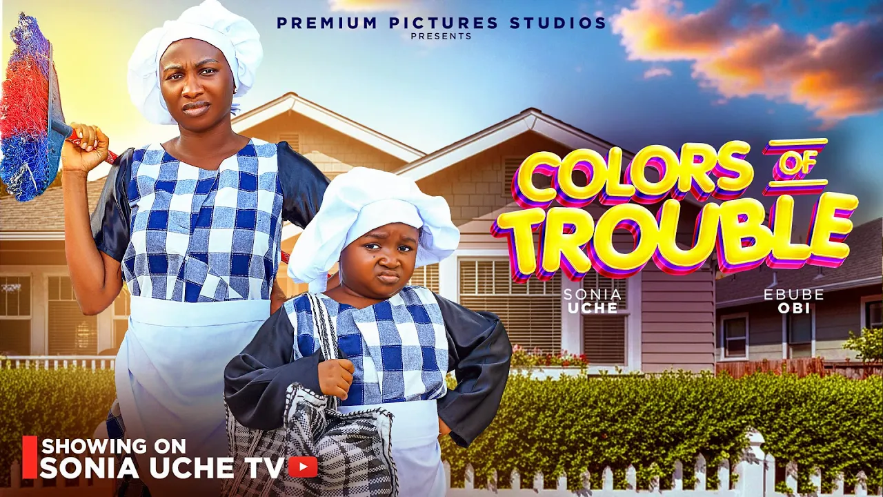 Poster for COLOURS OF TROUBLE - SONIA UCHE, EBUBE OBI, OLISA JUDITH, 2026 Latest Nigerian Movie