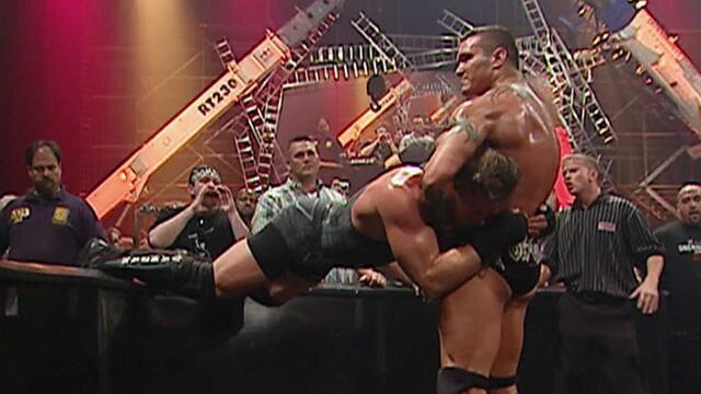 Rob Van Dam vs. Randy Orton - Stretcher Match: One Night Stand 2007 background