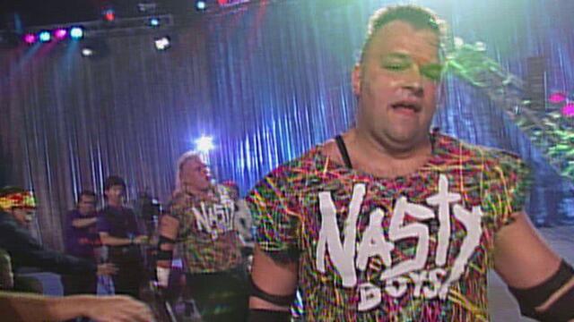 The Nasty Boys vs. The Public Enemy: Street Fight - SuperBrawl 1996 background