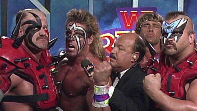 Ultimate Warrior picks a team of future WWE Hall of Famers to clash with The Perfect Team: Survivor Series 1990