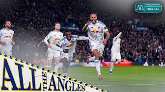 All The Angles of superb Lukas Nmecha volley for Leeds United