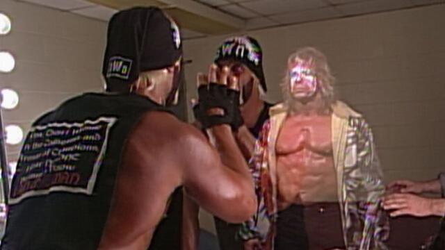 Hulk Hogan gets spooked by The Ultimate Warrior: Nitro, Oct. 5, 1998
