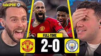 "WE LOOK LIKE UNITED AGAIN!" Live Goals REACTION as Man United WIN The Manchester Derby!