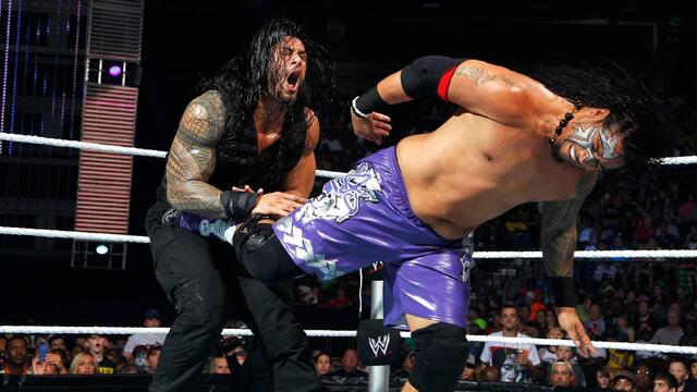 Christian & The Usos vs. The Shield: SmackDown, June 28, 2013 backdrop
