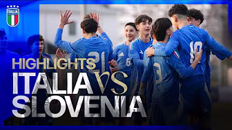 Highlights: Italia-Slovenia 1-0 | Under 15 | Amichevole