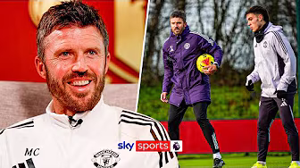 Michael Carrick on how his first week as Man Utd head coach has been & the future