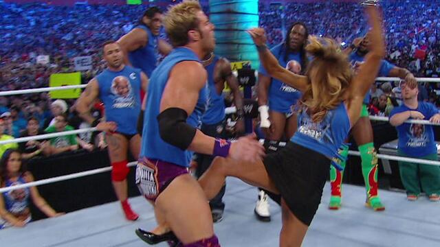 Eve embarrasses Zack Ryder: WrestleMania XXVIII background