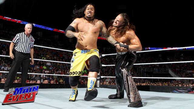 The Usos vs. 3MB: WWE Main Event, May 22, 2013 background