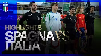 Highlights: Spagna-Italia 2-0 | Under 17 | Amichevole