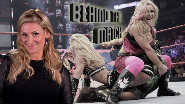 Natalya dives into the first-ever Divas Tag Team Tables Match - Behind The Match