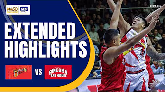 BRGY. GINEBRA vs. SAN MIGUEL | SEMIS GAME 5 | EXTENDED HIGHLIGHTS | PBA SEASON 50 PHILIPPINE CUP