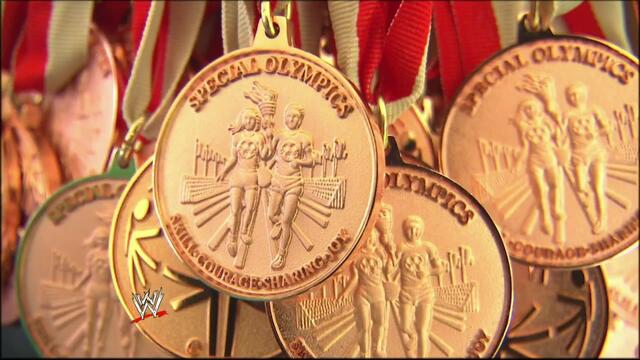 WWE shows its support for the 2013 Special Olympics Connecticut Summer Games