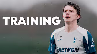Gallagher's FIRST Spurs training session! 🤩